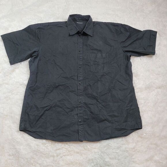 Rare Balenciaga Mens Shirt Size L  With Logo On The Collar Cotton Short Sleeve  - Picture 1 of 13